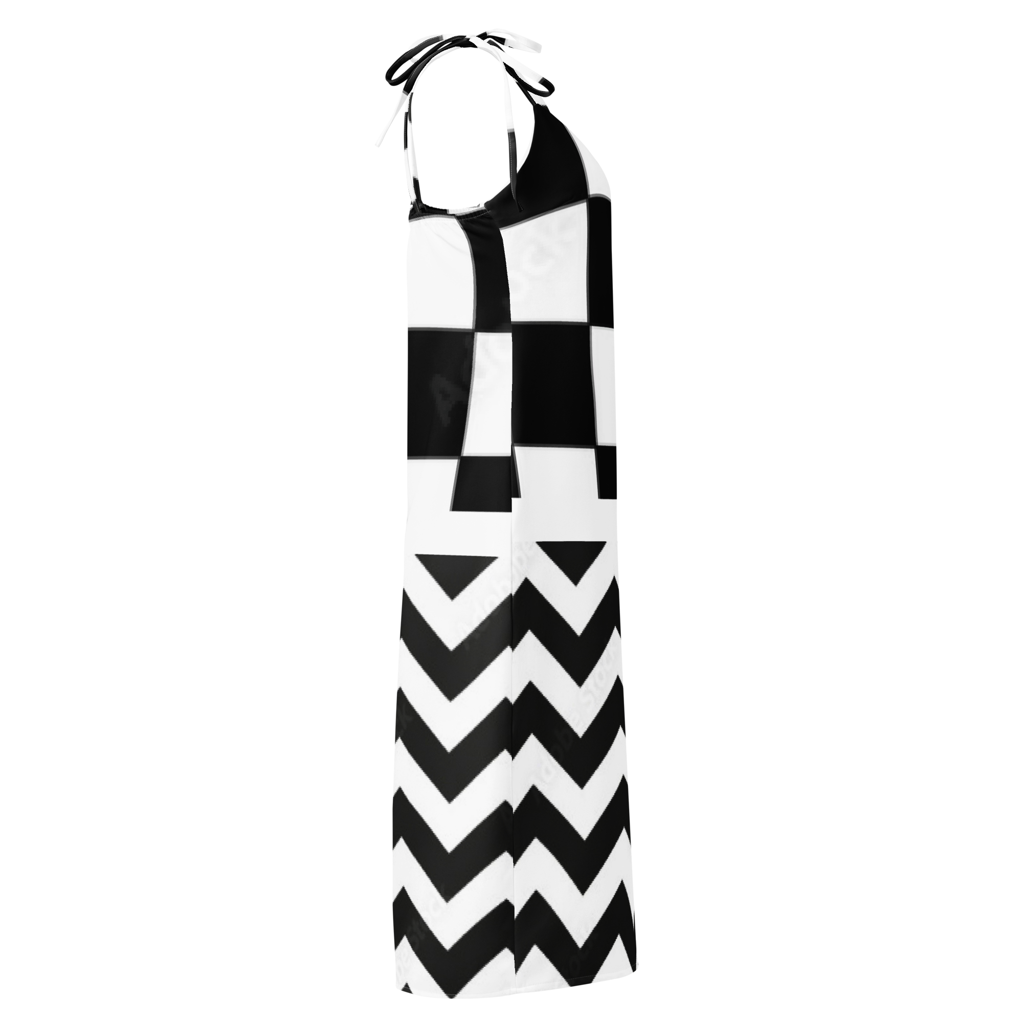 zig zag jurk - Afbeelding 4